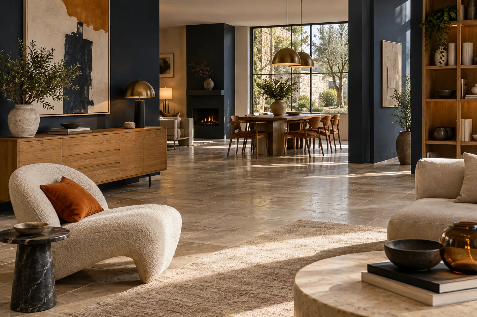 Contemporary furniture showroom